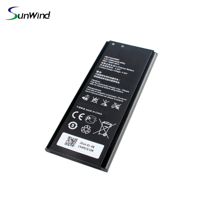 HB4742AORBC Moblie Phone Replacement battery For Huawei Honor 3C 3.8V 2300mAh