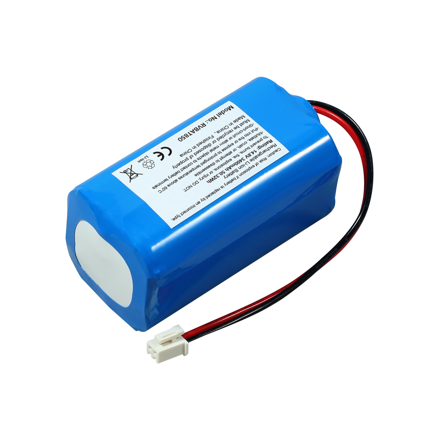 14.8V 3400mAh RVBAT850 For Shark Vacuum RVBAT850 Battery Shark Ion R75 RV761 RV1100VL RV101AE UR1000SR RV700N RV720N Sweeper Vacuum Cleaner