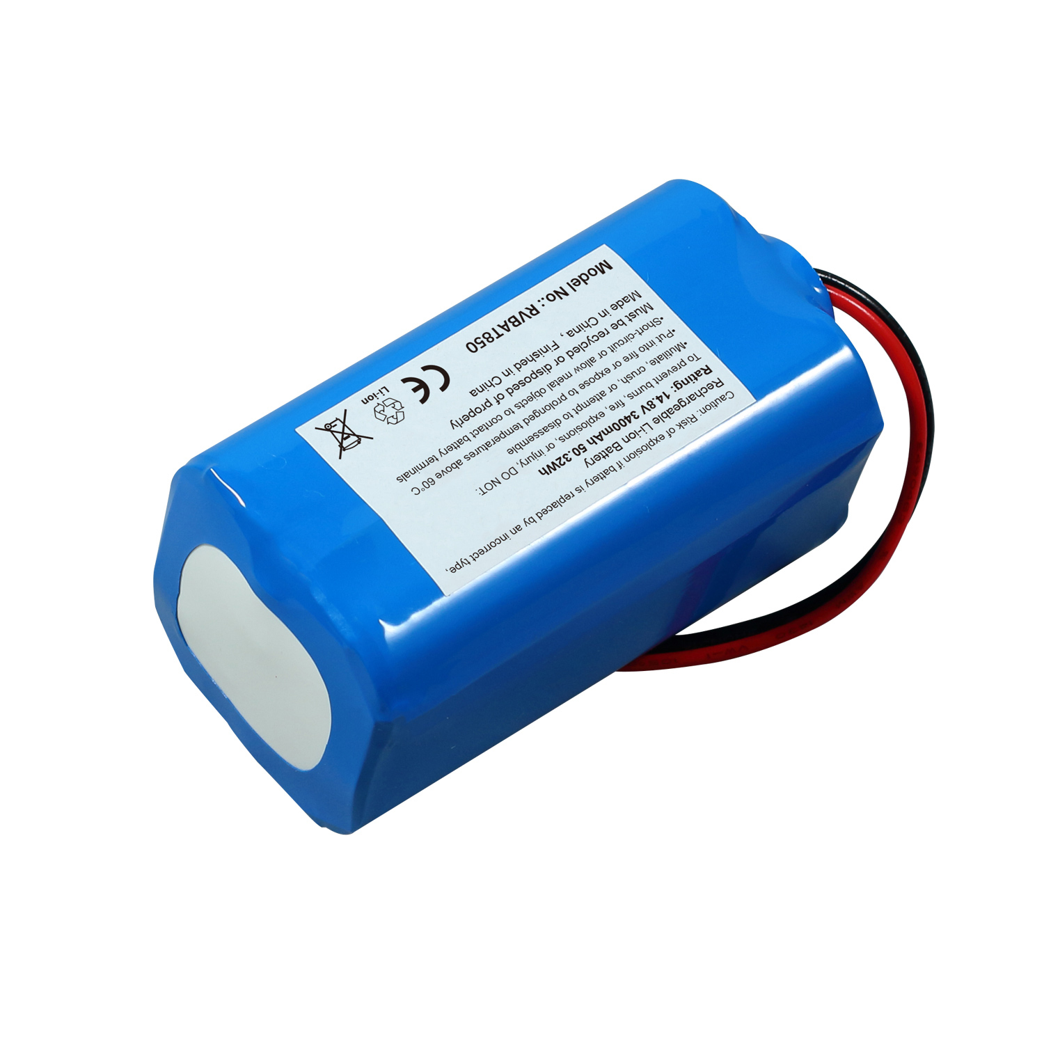 14.8V 3400mAh RVBAT850 For Shark Vacuum RVBAT850 Battery Shark Ion R75 RV761 RV1100VL RV101AE UR1000SR RV700N RV720N Sweeper Vacuum Cleaner