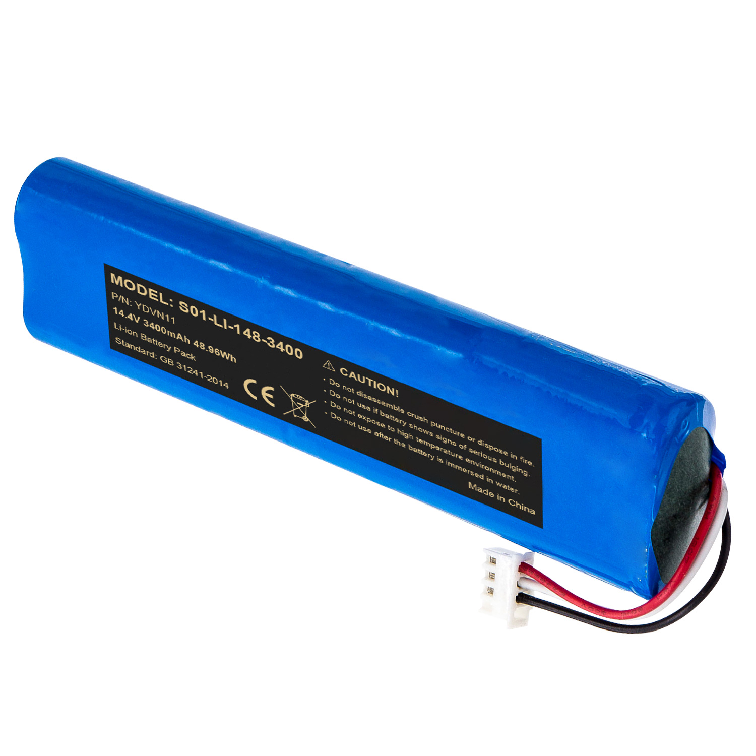 14.4V 3400mAh Battery for Yeedi K8 Vac 2 Pro YDVN11 Robot Vacuum Cleaner Battery Pack
