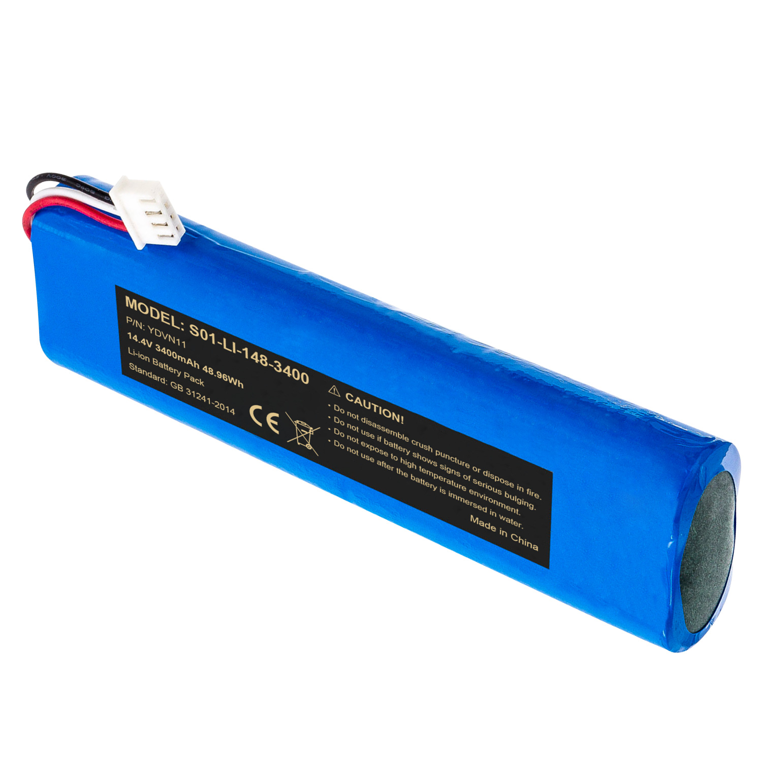 14.4V 3400mAh Battery for Yeedi K8 Vac 2 Pro YDVN11 Robot Vacuum Cleaner Battery Pack