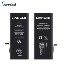 High Capacity Rechargeable mobile phone battery For iPhone 6s plus 6SP batteries